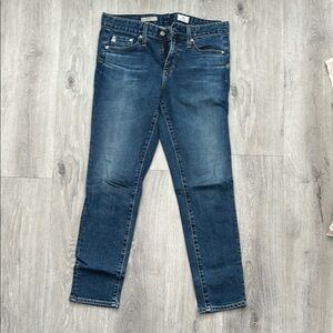 Ag Adriano Goldschmied Blue Skinny Jeans